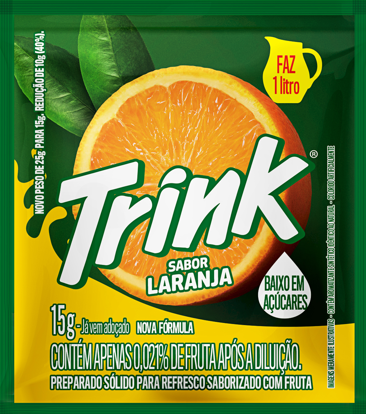 TRINK LARANJA 15G